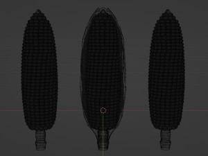 Corn 001 3D Model
