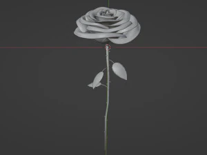 Rose 001 3D Model