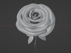 Rose 001 3D Model
