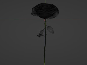 Rose 001 3D Model