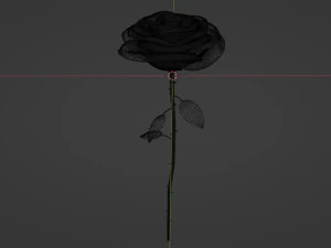 Rose 001 3D Model