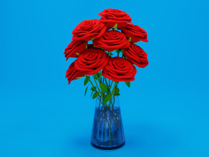Rose 002 Modello 3D