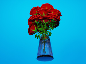 Rose 002 Modello 3D