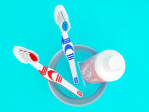 Diş Macunu ve Diş Fır&ccedil;ası 001 3D Model