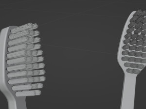 Toothpaste and Toothbrush 001 Modelo 3D