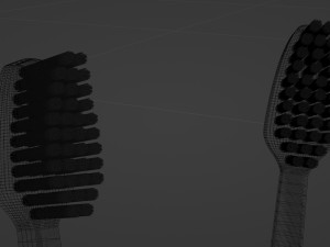 Toothpaste and Toothbrush 001 Modelo 3D