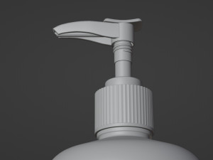 Bar Soap and Liquid Soap 001 3D Model