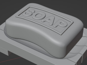 Bar Soap and Liquid Soap 001 3D Model