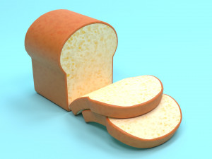Food Pack 001 3D Model