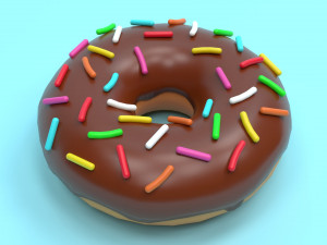 Food Pack 001 3D Model