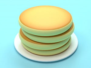 Food Pack 001 3D Model