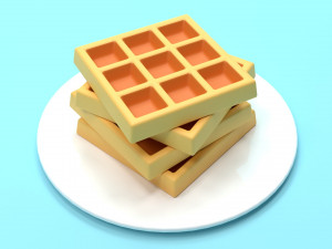 Food Pack 001 3D Model
