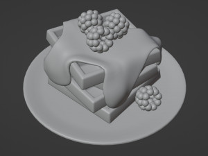 Food Pack 001 3D Model