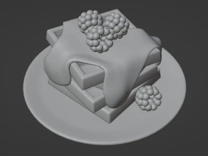 Food Pack 001 3D Model