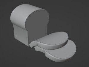 Food Pack 001 3D Model