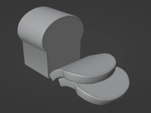 Food Pack 001 3D Model