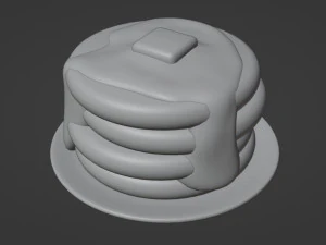 Food Pack 001 3D Model