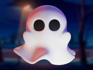 Ghost 001 3D Model