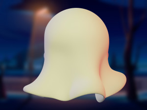 Ghost 001 Modelo 3D
