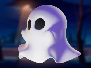 Ghost 001 3D Model