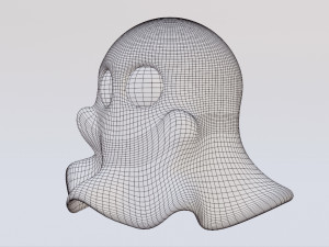 Ghost 001 Modelo 3D