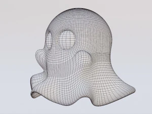 Ghost 001 3D Model