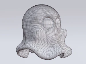 Ghost 001 3D Model