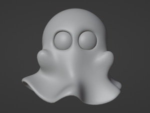 Ghost 001 Modelo 3D