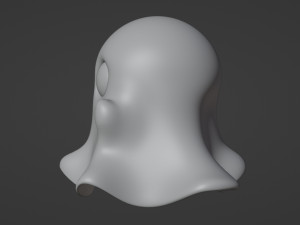 Ghost 001 Modelo 3D