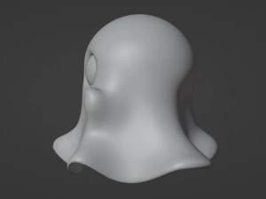 Ghost 001 3D Model