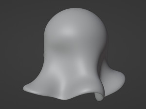 Ghost 001 Modelo 3D