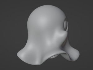 Ghost 001 Modelo 3D