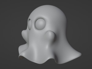 Ghost 001 Modelo 3D