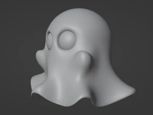Ghost 001 3D Model