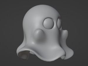 Ghost 001 Modelo 3D