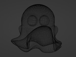 Ghost 001 Modelo 3D