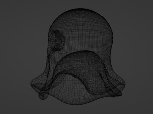 Ghost 001 Modelo 3D
