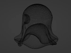 Ghost 001 3D Model