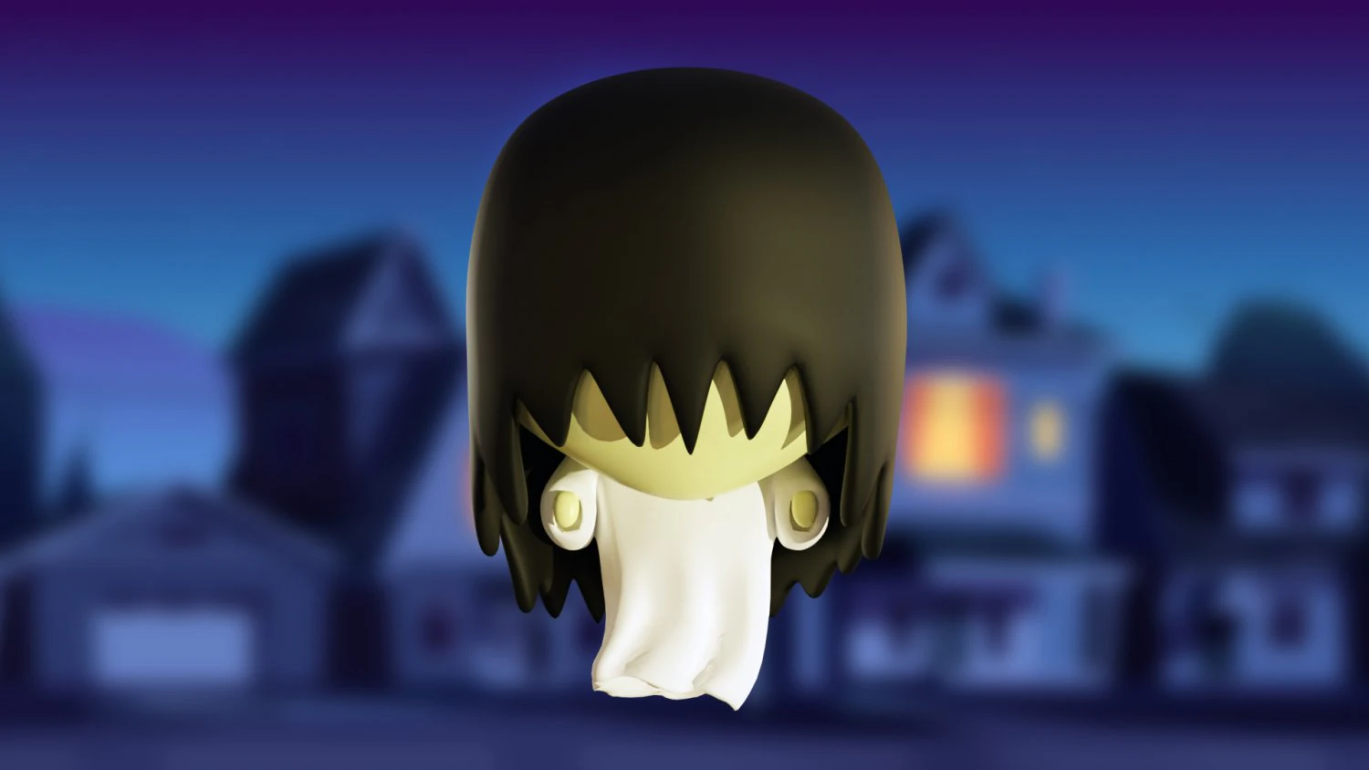 Kuntilanak 001 3D Model .c4d .max .obj .3ds .fbx .stl .blend 