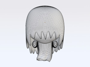 Kuntilanak 001 3Dモデル