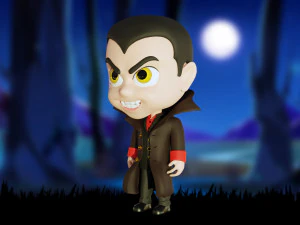 Drakula 001 Model 3D