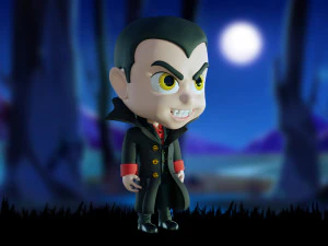 Drakula 001 Model 3D