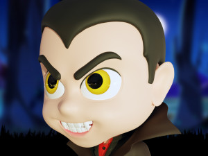 Dracula 001 3D Model