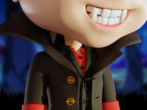 Dracula 001 3D Model