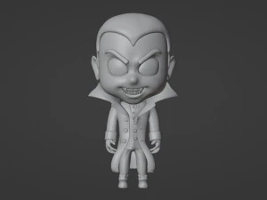 Drakula 001 Model 3D