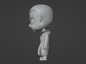 Dracula 001 3D Model
