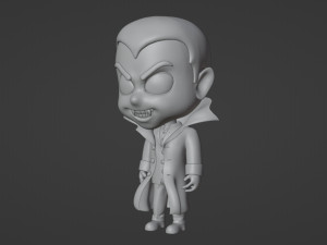 Dracula 001 3D Model