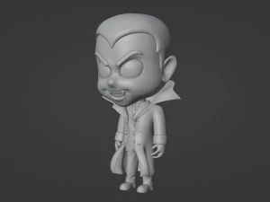 Drakula 001 Model 3D