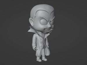 Dracula 001 3D Model