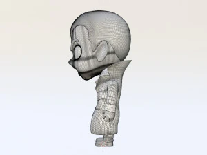 Drakula 001 Model 3D